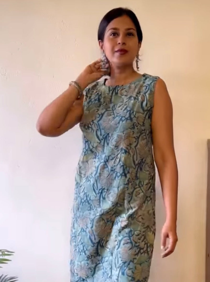 Sunitha Charma’s Green Maxi Dress